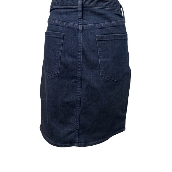 Banana Republic Blue Jean Skirt Size 8 - Picture 3 of 4